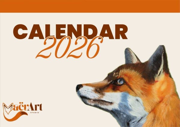 2026 Wildlife Art Calendar