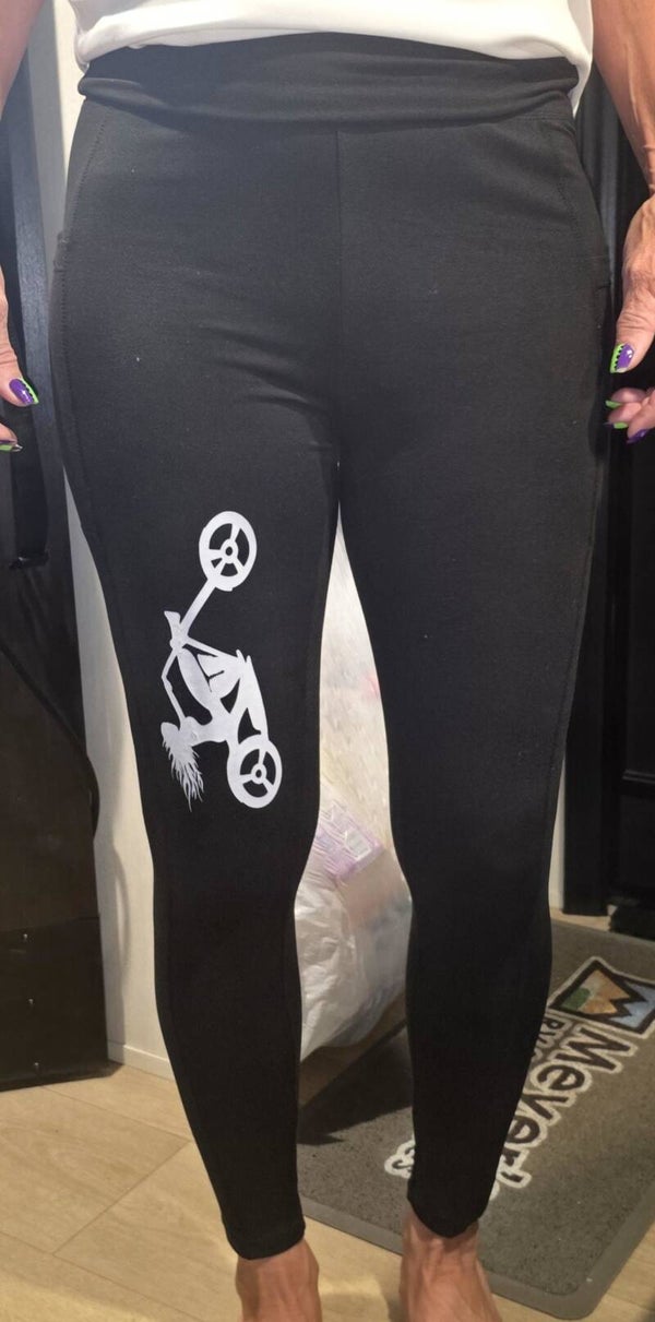 Women's Leggings with pockets and logo