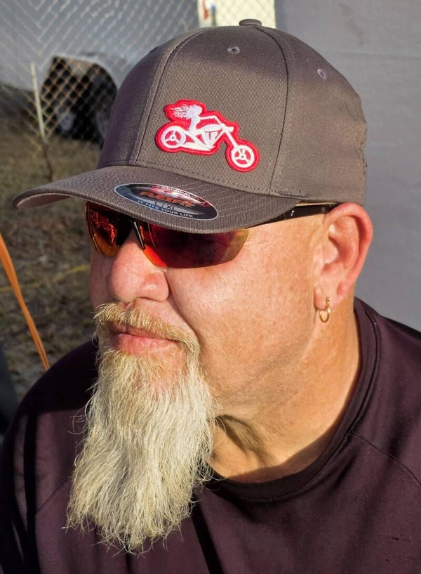 Grey Flex Fit Hat