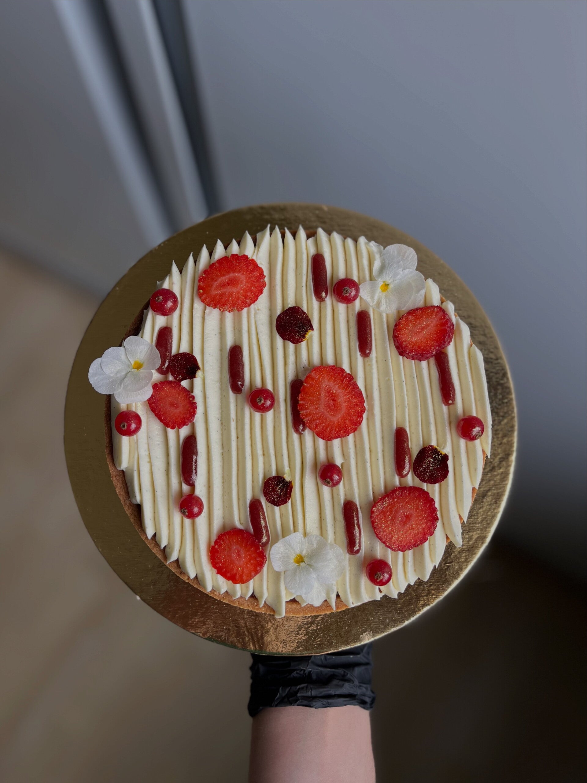 Tarte fraises - Fraîcheur de saison