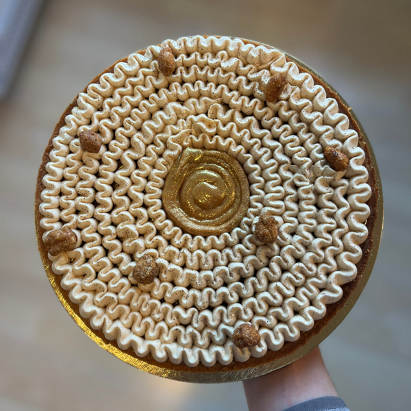 Tarte cacahuète & caramel beurre salé