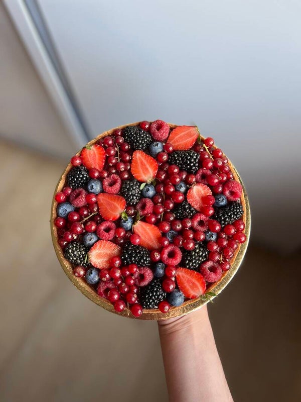 Tarte aux fruits rouges