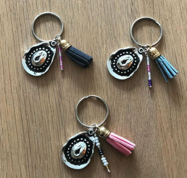 Zomerse sleutelhanger