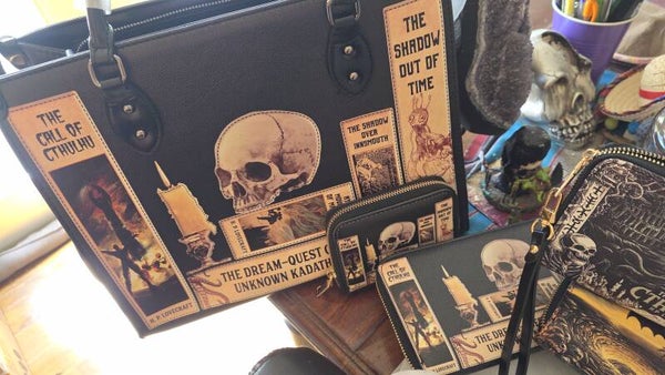 Large women's purse H.P Lovecraft