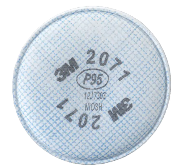 3M, 2000 Series Respirator Prefilters, Pack of 2, P95 Filter