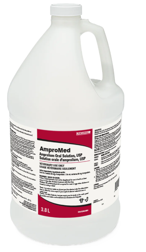 AmproMed (9.6% Solution amprolium) 3.8L