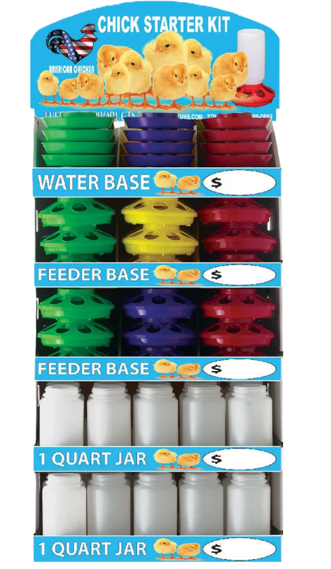 Tuff Stuff Starter Kit (small chick with display board)