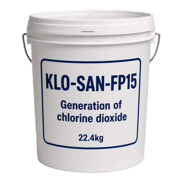 Chlorine dioxide generation, Klo-San-FP15, 22.4kg pail