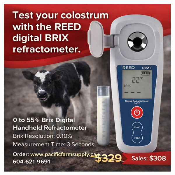 Digital Refractometer | Colostrum Brix Tester