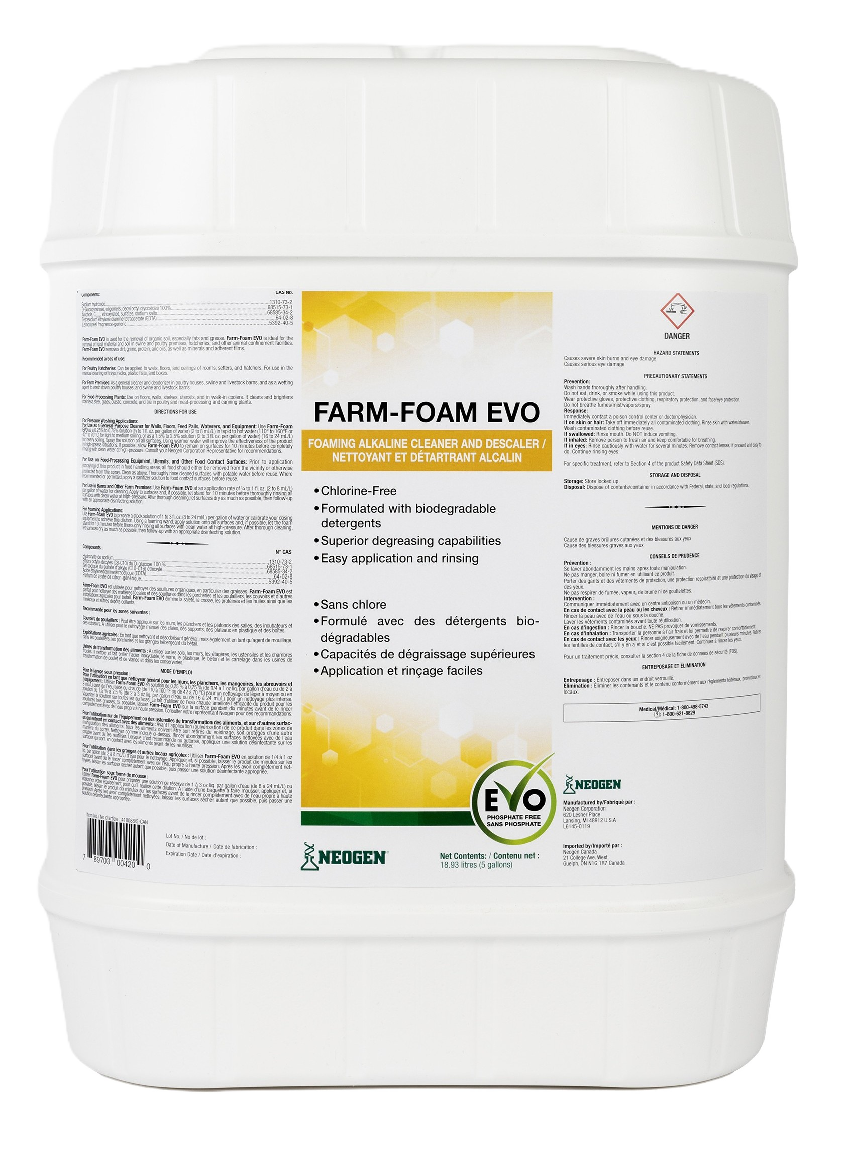 Farm-Foam EVO Neogen, 18.9L