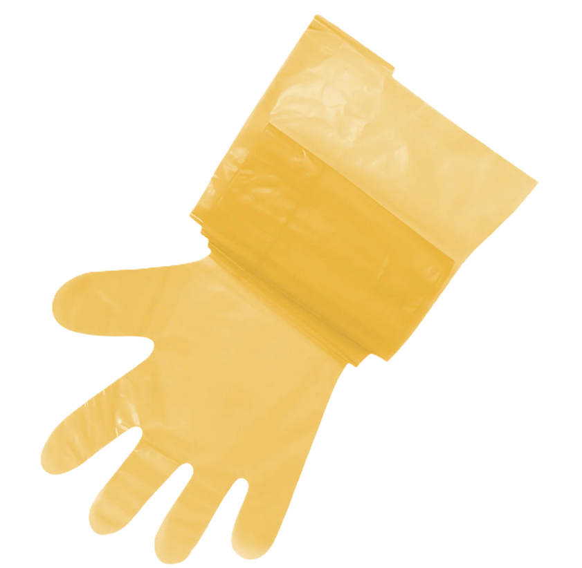 KERBL Vet disposable glove/shoulder protection gloves 100/box