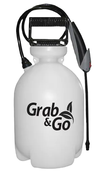 Grab & Go® Multi-Purpose Sprayer, 2 gal. (9 L), Polyethylene, 10" Wand