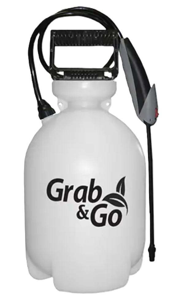 Grab & Go® Multi-Purpose Sprayer, 2 gal. (9 L), Polyethylene, 10" Wand