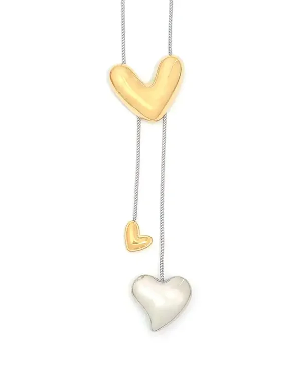 Κολιέ με καρδιές WF-K383