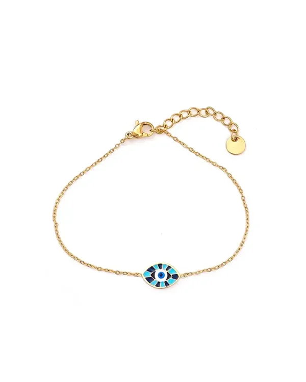 Βραχιόλι με διακοσμητικό ματάκι JN-B112
