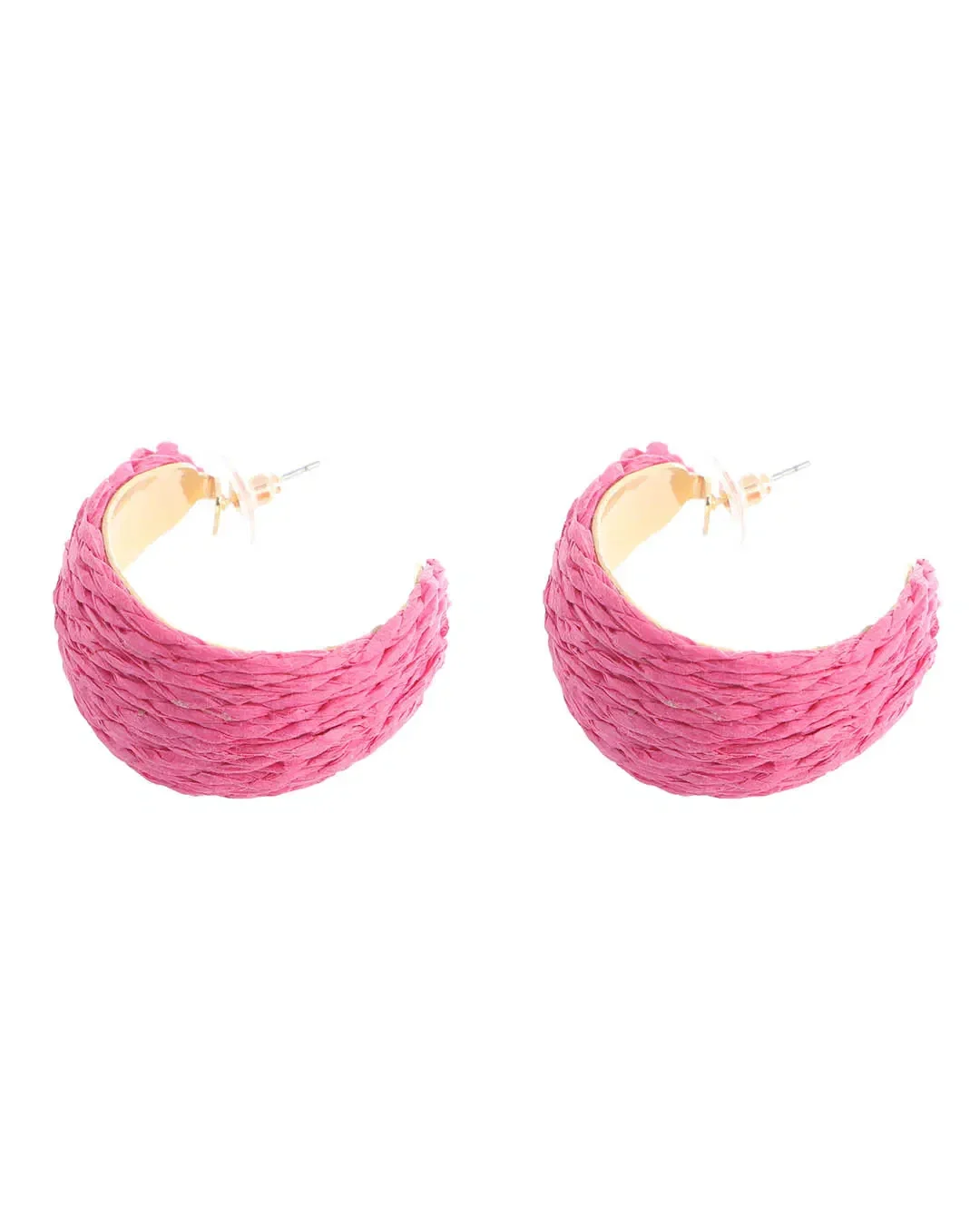 Ψάθινο σκουλαρίκι SASA-9971-13