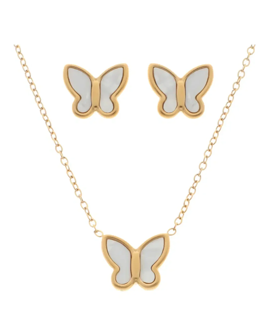 Κρεμαστό σετ λαιμού με σκουλαρίκια JY-8714-11