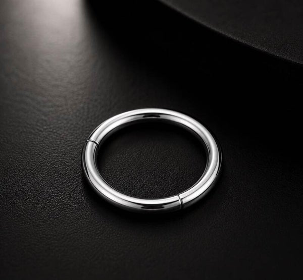 Titanium Hinged Ring 20g
