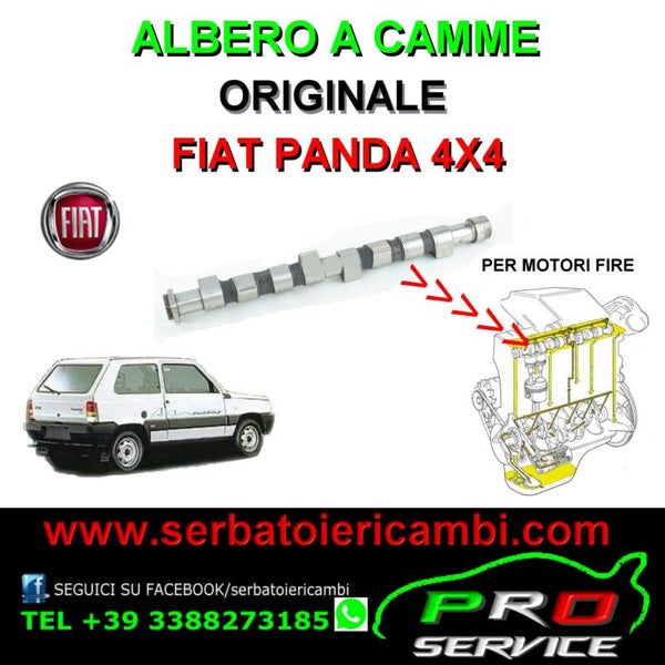 albero a camme fiat panda 4x4 141