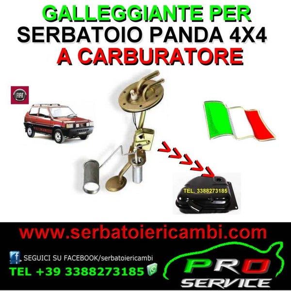galleggiante ORIGINALE fiat panda 4x4 a carburatore cod.5988298