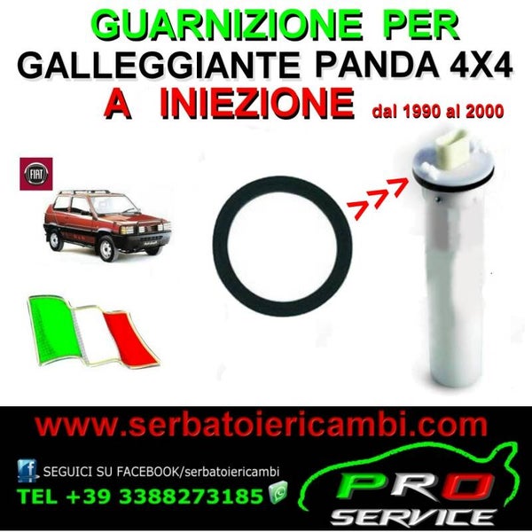guarnizione per galleggiante panda 4x4 iniezione dal 1991 al 2000 (NO PANDA 4X2)