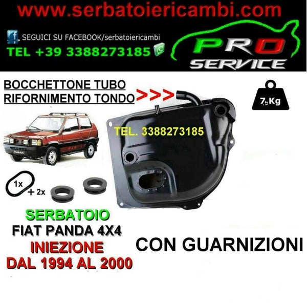 serbatoio e guarnizioni panda 4x4 iniezione dal 1994 al 2000 tubo attacco tondo (Copia)