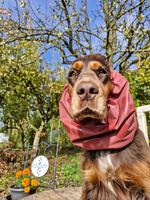 Snood imperméable léopard