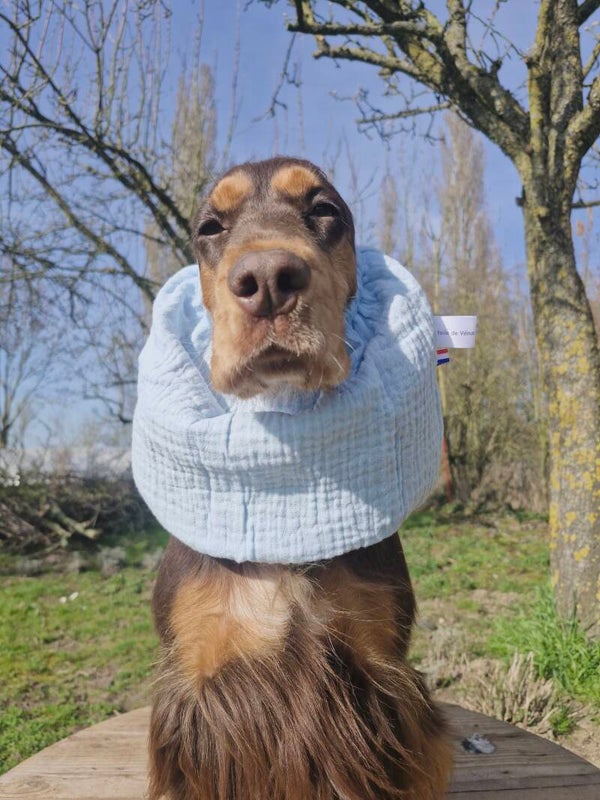 Snood en double gaze de coton
