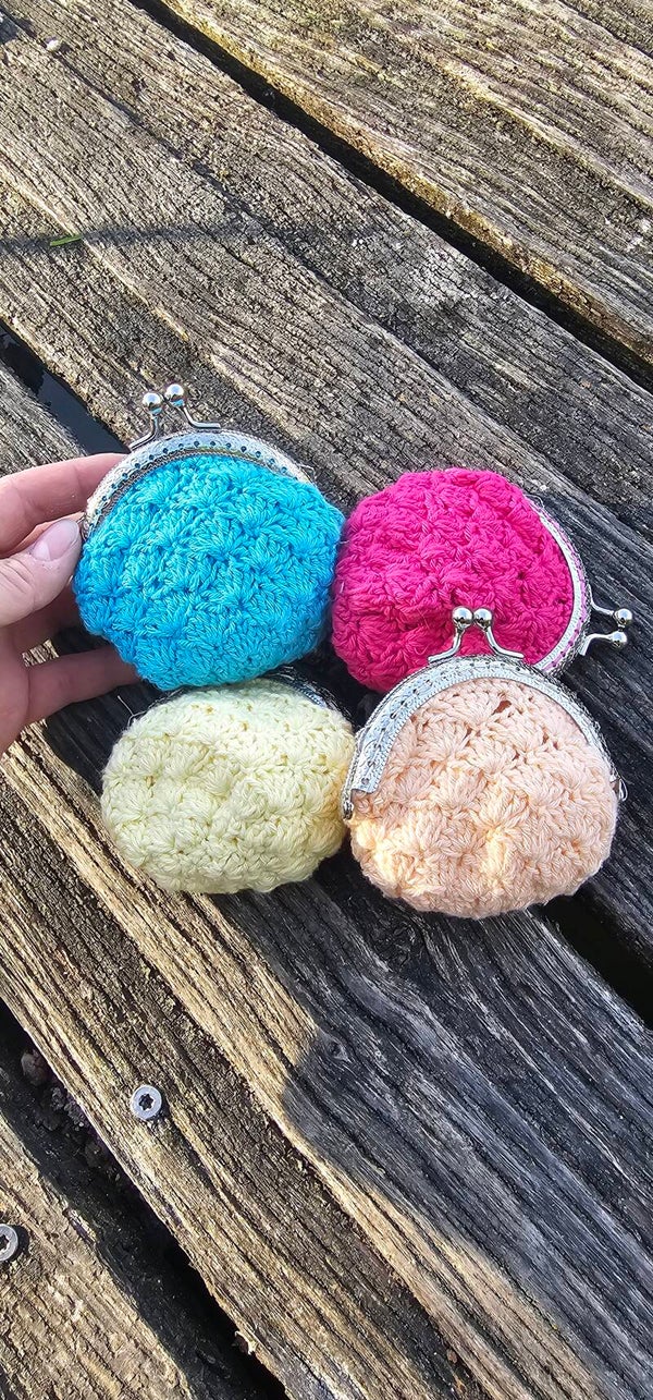 Porte monnaie au crochet 🧶