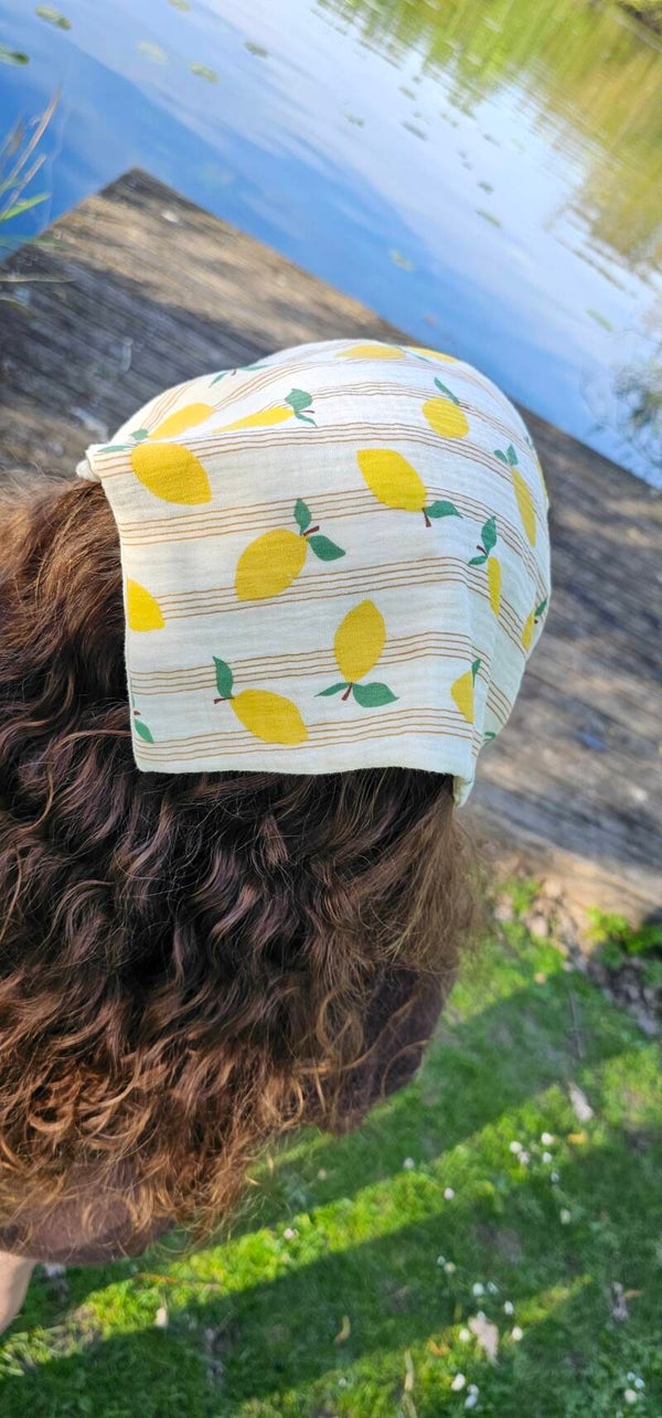 Triangle bandana cheveux