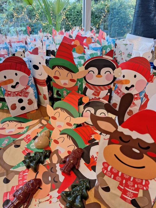 3 x kerstsnack in cadeau verpakking