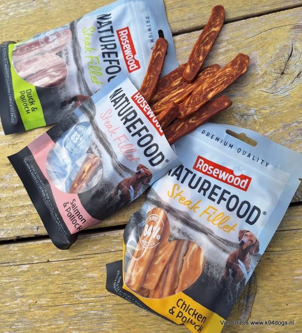 Naturefood Steak Filets Kip&vis 100gr. AKTIE 2+1 gratis