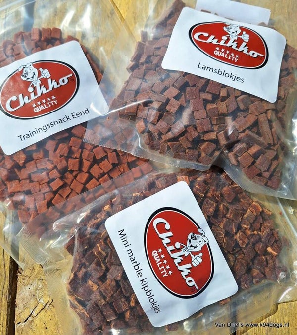 Chikko zachte mini trainers  300gr. 5+1 gratis