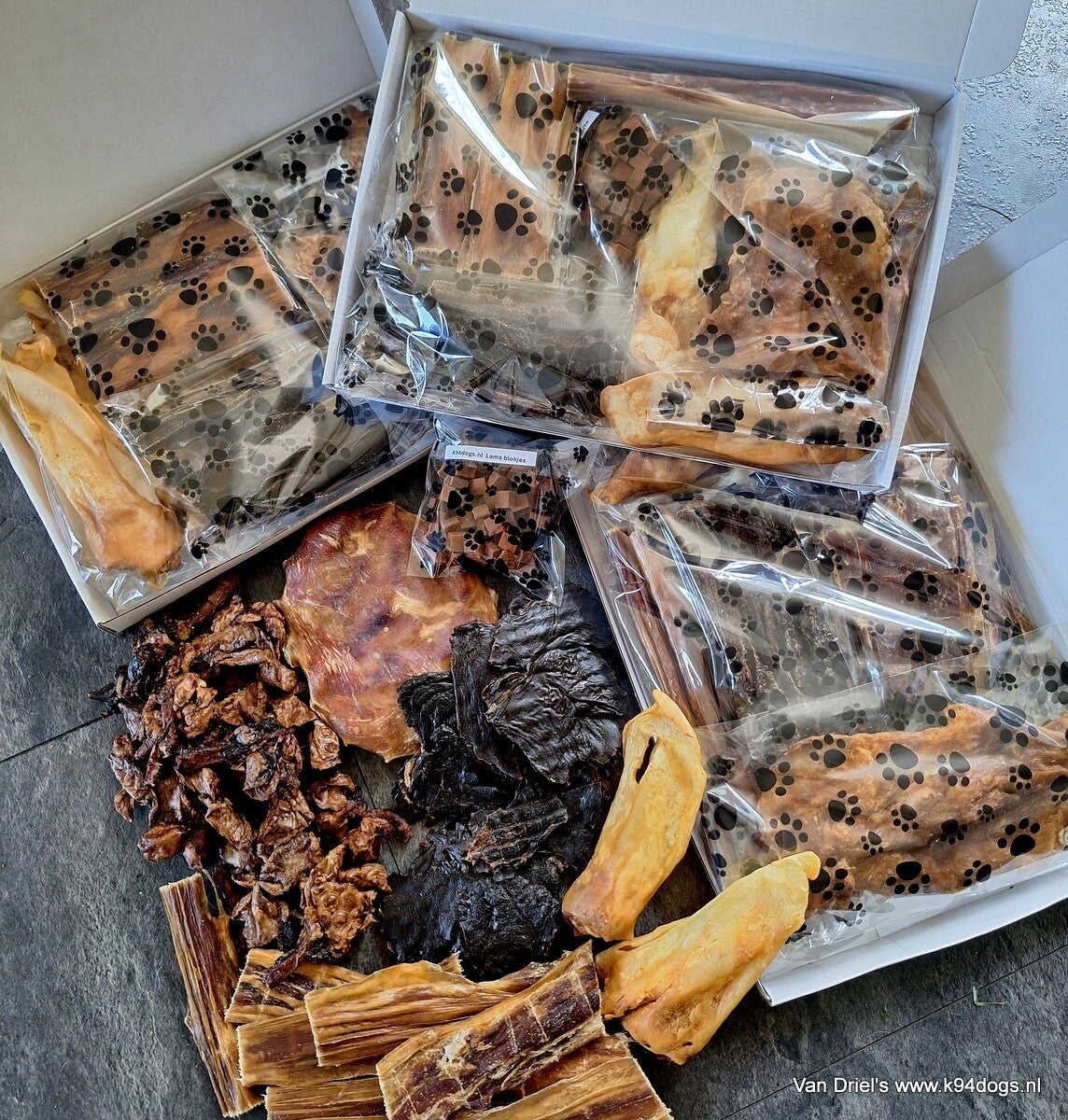Proeverij natural snacks franco keuze uit 5