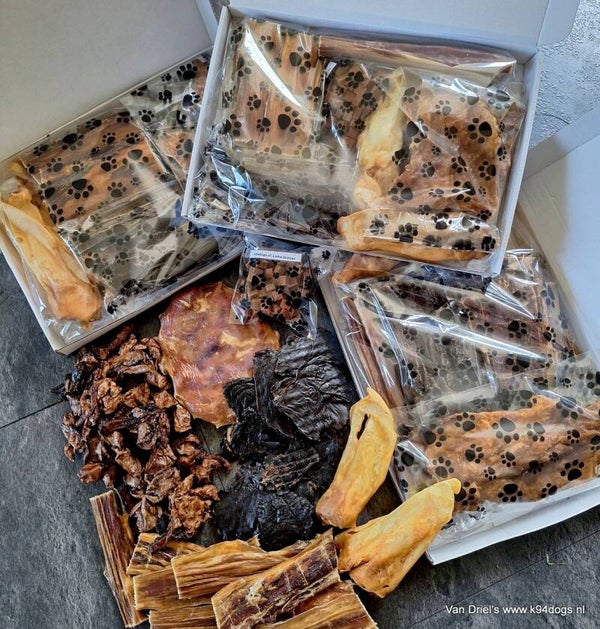 Proeverij natural snacks franco keuze uit 5