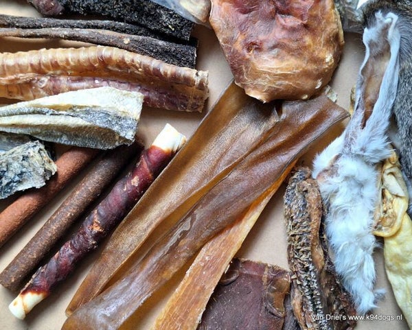 Natuurlijk gedroogde snack selectie inh. 22st franco