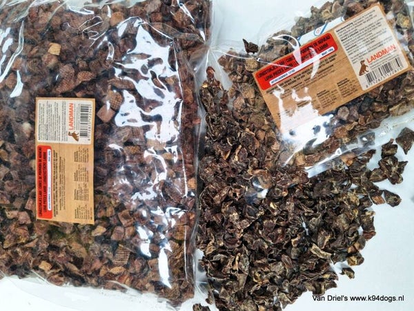 lams long XS trainertjes 100% lamslong 100gr of 800gr