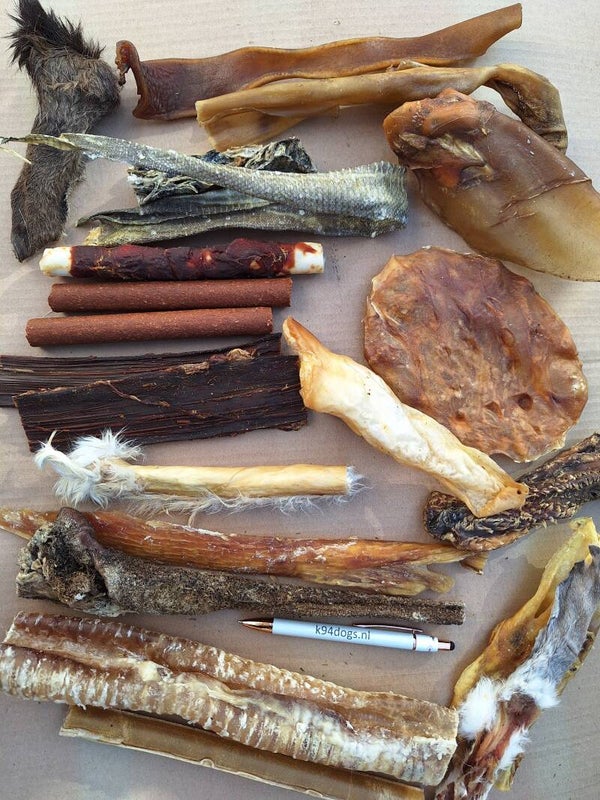 22 stuks natuurlijk gedroogde snacks franco (NL)