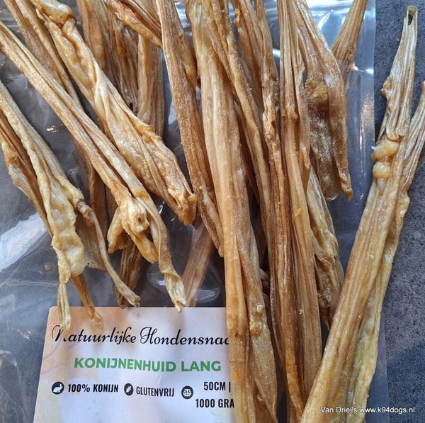 Konijn kophuid 45 a 50 cm inhoud 10 stuks of kilozak