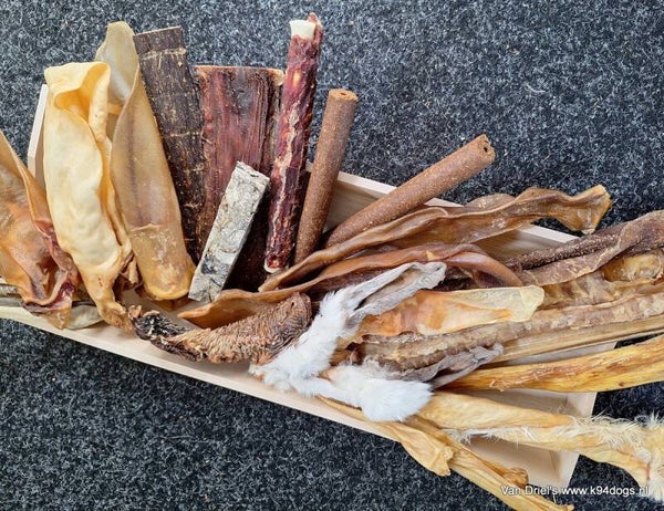 22 stuks natuurlijk gedroogde XL snacks franco (NL)