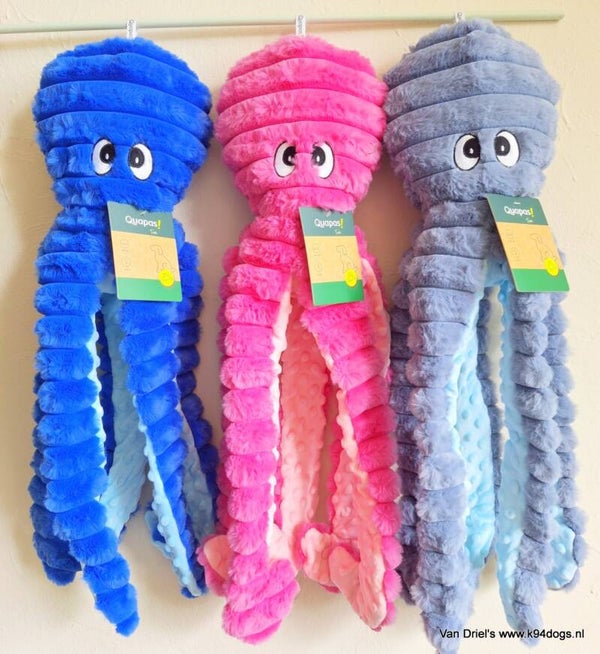 Octopus 66cm 5 crackle armen en toet/grommer
