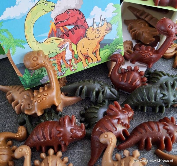 Fruity dino vegasnack in dinodoos inh. 20 stuks