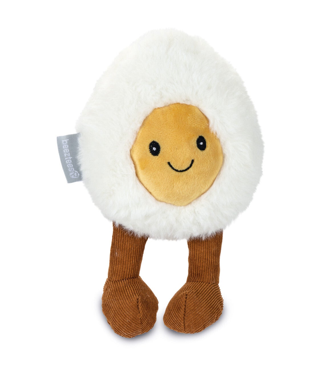 Blij pluche ei met pieper