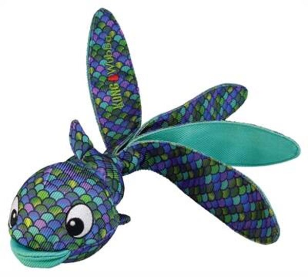 Kong Wubba Finz met bal en squeaker mt L of XL