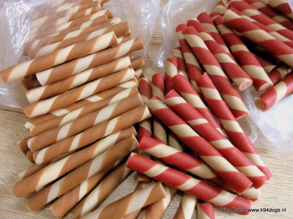 kauwrol medium hard 10 cm basis erwtenmeel eend of kip.