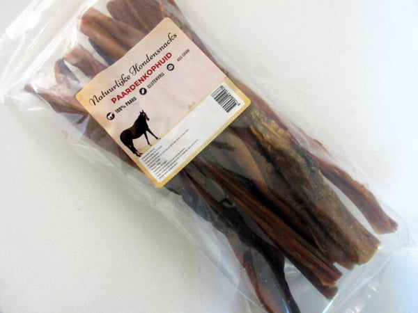 Paarden kophuid repen 25 a 30 cm 400gr