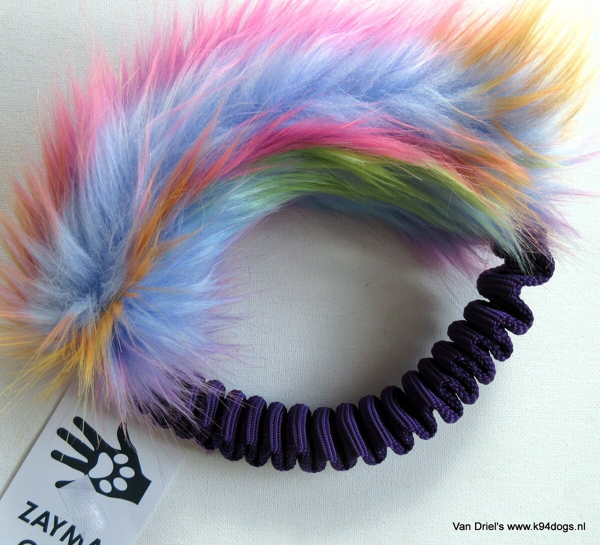 Zayma rainbow bungee ring XS of S/M