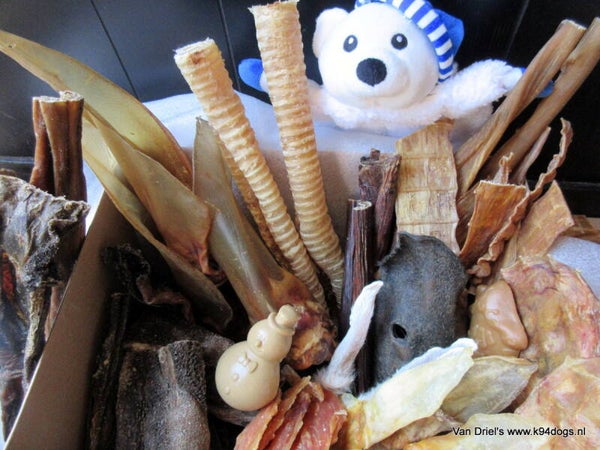 Surf&turf midwinter snackpakket Franco + gratis speeltje