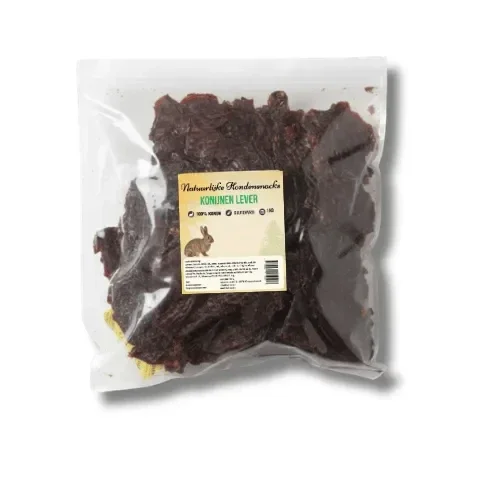 Konijnen lever gedroogd hypoallergeen inhoud 1 kilo