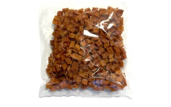 Landman kip/witvis blokjes 400gr
